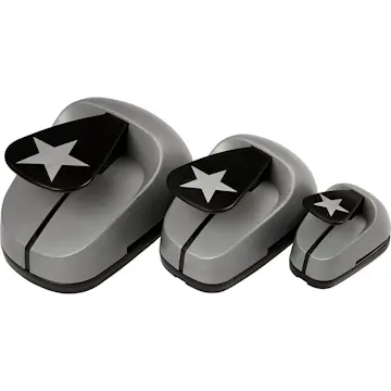 Stansejernsett Creativ Company Lag på Lag Stjerne 3-Pk