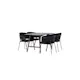 Spisegruppe Venture Home Kaseidon med 4 stk Selma Stoler