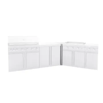 Hjørnemodul Myoutdoorkitchen Stainless Collection 45°