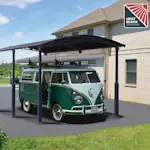 Carport Canopia av Palram Alpine i metall for bobiler 3,6x5 m
