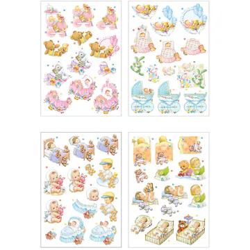 3D Motiv Creativ Company Baby 4 Ark/1 Pk