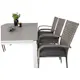 Spisegruppe Venture Home Lova 160/240 med 6 Asta Stoler