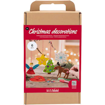 Juledekorasjoner Creativ Company DIY Kit Fargelegging
