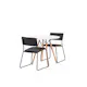 Spisegruppe Venture Home Danburi Ø 60 cm med 2 Kenth Stoler