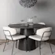 Spisegruppe Venture Home Lanzo Ø120 cm med 4 stk Chico Stoler