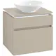 Tvättställsskåp Villeroy & Boch Legato 600 med 2 Lådor för Ytmonterat Tvättställ