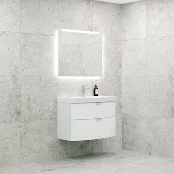 Möbelpaket Macro Design Heart Tvättställsskåp med Spegel