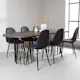 Spisegruppe furniture/fashion Stone med 6 Polar Stoler