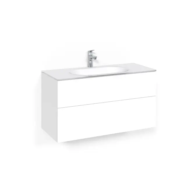 Servantskap Macro Design Crown Push Open med Glasservant