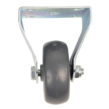 Møbelhjul Home it 50 mm Fast Sort Gummi