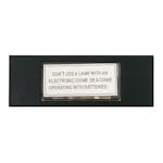 Dørklokke Ringeknapp Malmbergs med Lys