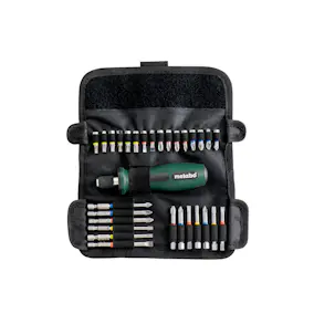Bitsmappe Metabo med Håndtak 30 deler