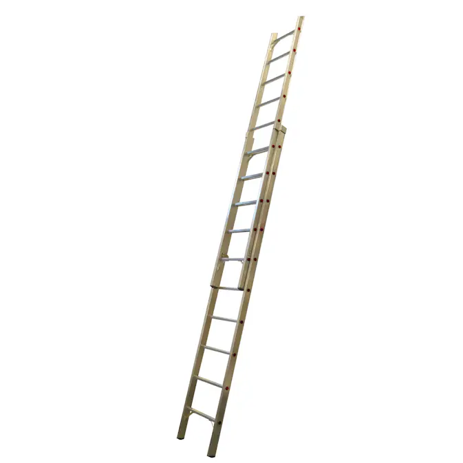 Villastige Alu-Stigen Solid 2-Delt