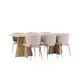 Spisegruppe Venture Home Bootcut 230 med 6 stk Modesto Stoler