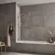 Takdusjsett Hansgrohe Croma Select S 280 Air 1jet Showerpipe med Badekarbatteri