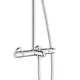 Takdusjsett Hansgrohe Croma Select S 280 Air 1jet Showerpipe med Badekarbatteri