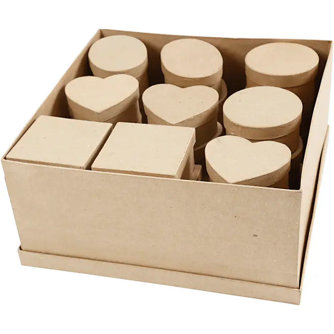 Håndlagde Esker Creativ Company Mediumasker 4x7 stk/1 Pk