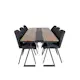 Spisegruppe Venture Home Jane med 6 Geneva Stoler