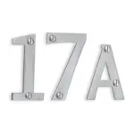 Husnummer Beslagsboden Rustfritt Stål