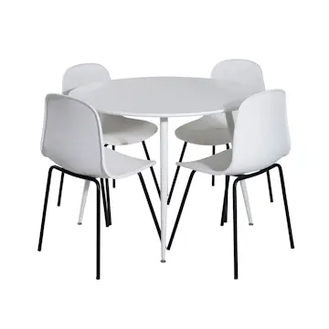 Spisegruppe Venture Home Plake med 4 Ardi Stoler Rundt