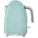 Vannkoker Smeg Retro KLF03PGEU Pastellgrønn i Rustfritt Stål