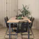 Spisegruppe Venture Home Mendi med 6 Levi Stoler