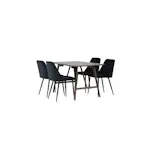 Spisegruppe Venture Home Kaseidon med 4 stk Night Stoler