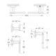 Tillbehörsset Grohe Essentials 4-in-1 40778001