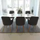 Spisegruppe Venture Home Pelle Casper med 6 Stoler