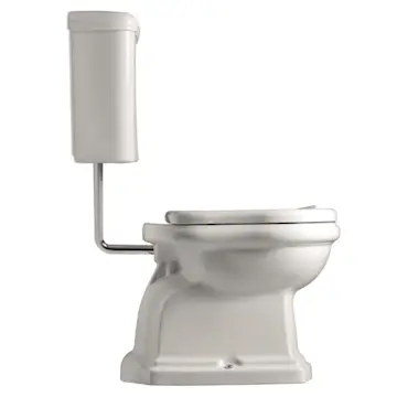Toalett Lavabo Retro LOW S-lås