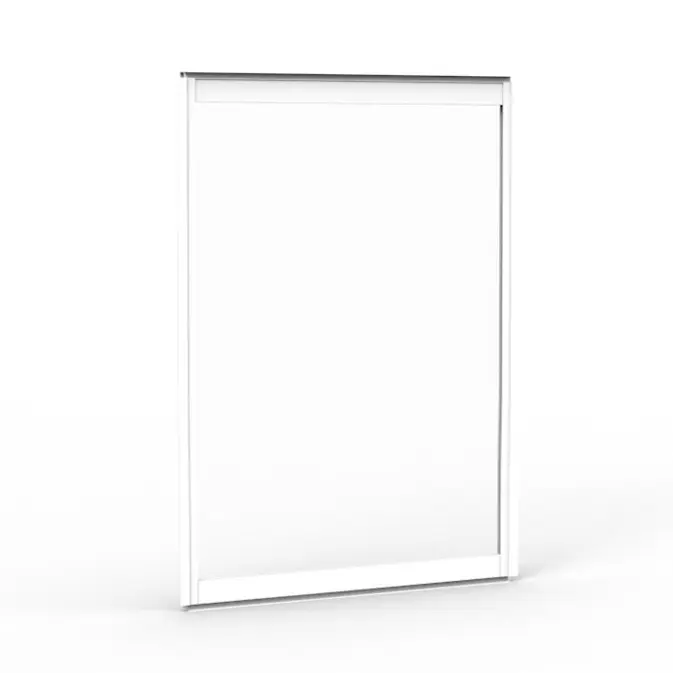 Fast Vindusparti Landskap Stadig Sommer