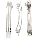 Hårspenner Creativ Company Forsølvet 8 cm 30 stk/1 Pk