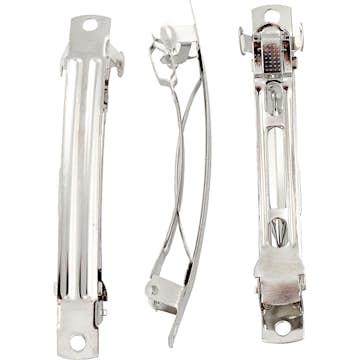 Hårspenner Creativ Company Forsølvet 8 cm 30 stk/1 Pk