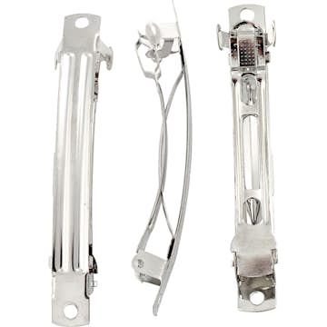 Hårspenner Creativ Company Forsølvet 8 cm 30 stk/1 Pk
