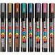 Tusj Creativ Company Posca Metallicfarger Nr Pc-5M Strek 2,5 mm 8 Stk/1 Pk