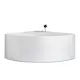 Bubbelbadkar Noro Star 140 inkl. blandare
