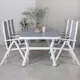 Spisegruppe Venture Home Virya 160x90 med 6 Break Spisestoler