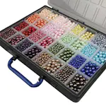 Voksperler Creativ Company Luksuriøs Hullstr 1,5-2 mm 32x20 g/1 Pk