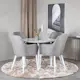 Spisegruppe Venture Home Plaza med 4stk Comfort Stoler