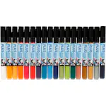 Tusj Creativ Company Plus Color Mixade Farger 14,5 cm Strek 1-2 mm 18 Stk/1 Pk
