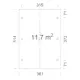 Carport Palmako Robert 11,7 m2