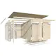 Redskapsbod Palmako Leif 4,5 + 2,9 m2