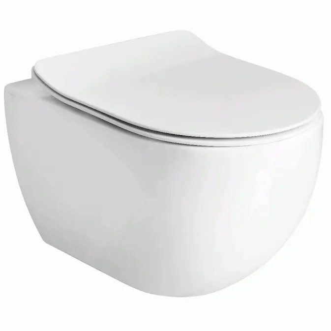 Vegghengt Toalett Lavabo Glomp Rimless