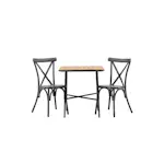 Cafégruppe Venture Home Holmbeck Bord med 2 Tablas Stoler