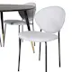 Spisegruppe Venture Home Disa Rund med 4 Valor Stoler