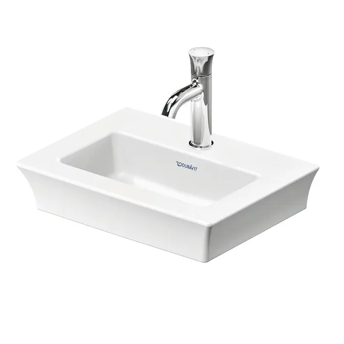 Servant Duravit White Tulip Hvit Høyblank 450 mm