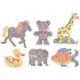 Perleplate Creativ Company Str 10x11-13x16,5 cm 6 St/1 Pk