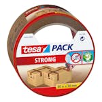 Pakningstape Tesa 50 mm 66 m Brun 5044