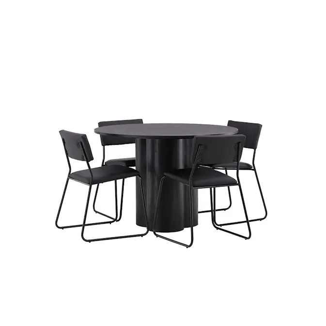 Spisegruppe Venture Home Olivia med 4 Kenth Stoler