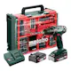 Batteridrill Metabo BS 18 2X2,0AH Workshop Sett